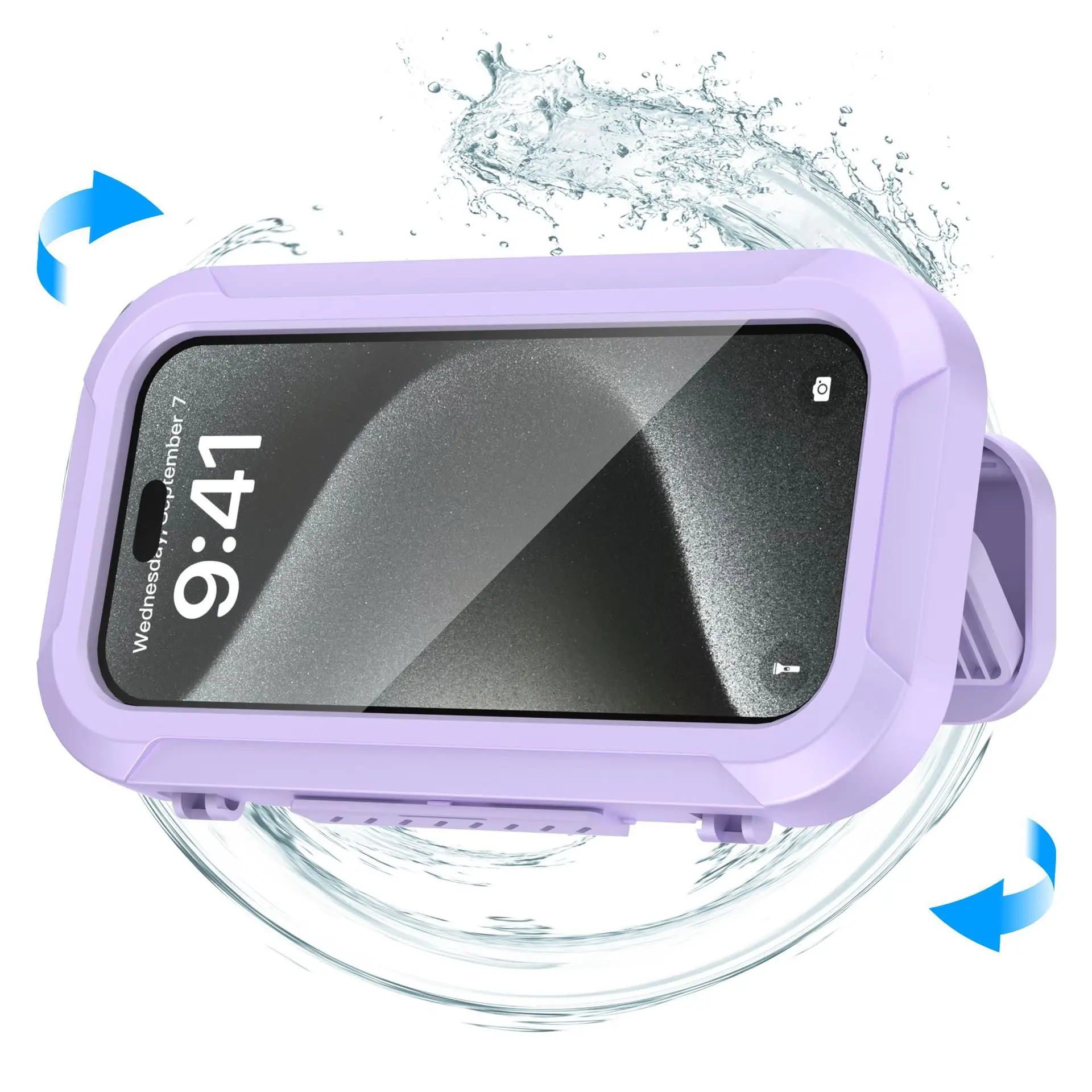 Touch Screen Waterproof Phone Holder for Bathroom