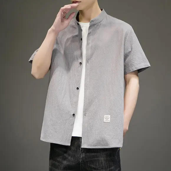 Men's 2023 Floral Long Sleeve Shirt Multicolor Slim Fit — feature 30
