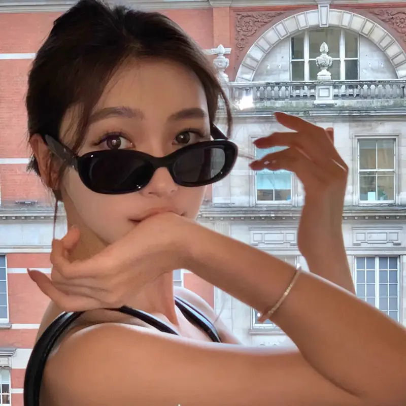 Women Sunglasses High-End Light Luxury Street Style - Image 8