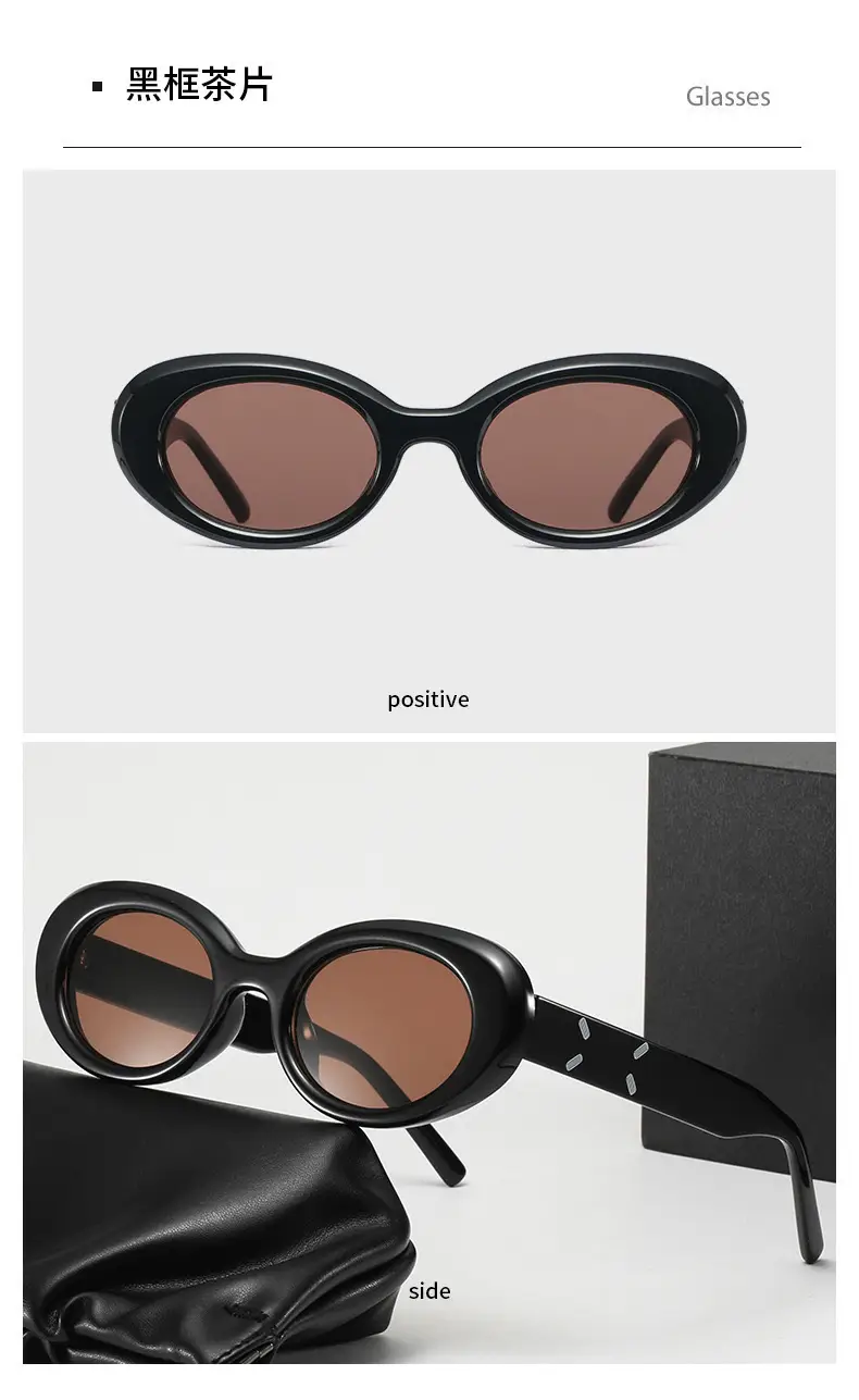 Women Sunglasses High-End Light Luxury Street Style - Image 4