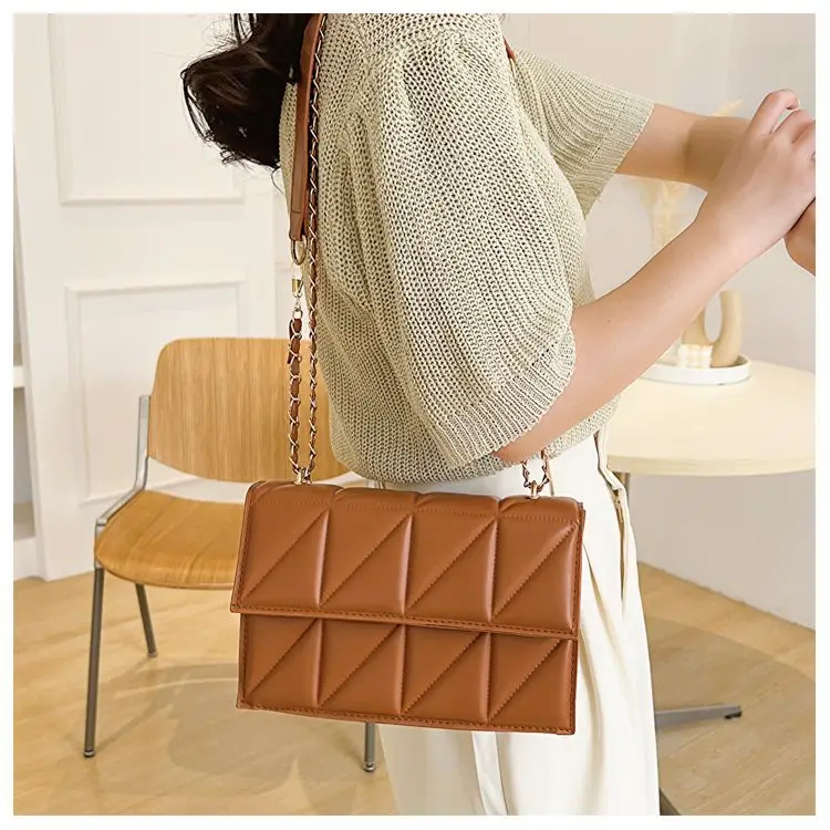 Pink French Niche Chain Shoulder Bag for Women — feature 20