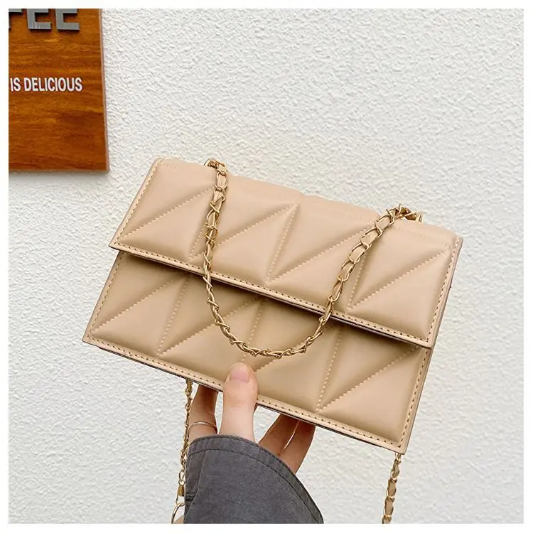 Pink French Niche Chain Shoulder Bag for Women — feature 29