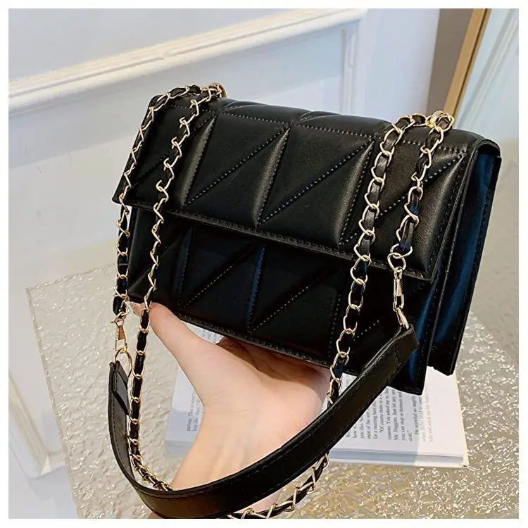 Pink French Niche Chain Shoulder Bag for Women — feature 35