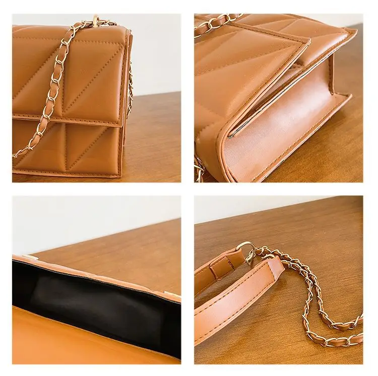Pink French Niche Chain Shoulder Bag for Women — feature 43