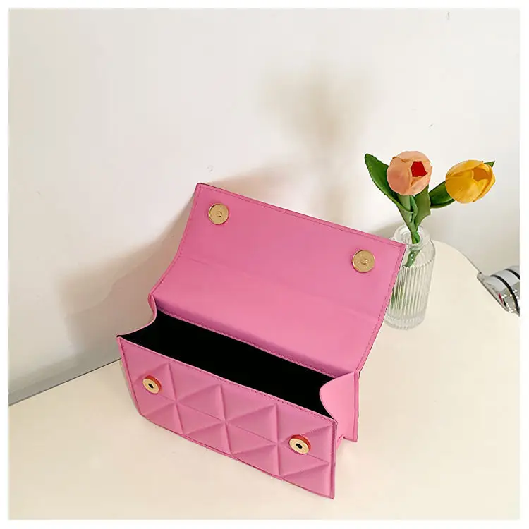 Pink French Niche Chain Shoulder Bag for Women — feature 44