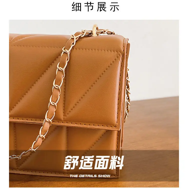 Pink French Niche Chain Shoulder Bag for Women — feature 5