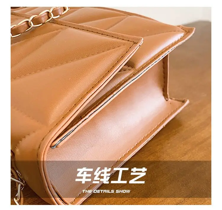 Pink French Niche Chain Shoulder Bag for Women — feature 6