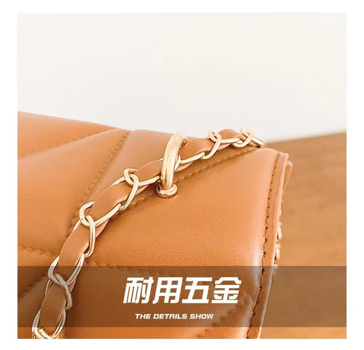 Pink French Niche Chain Shoulder Bag for Women — feature 7