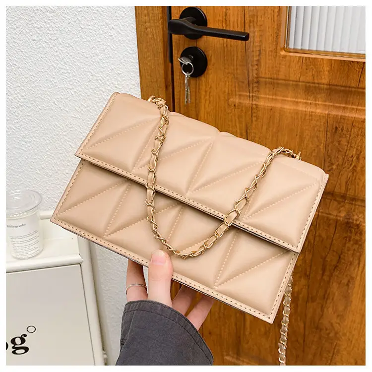 Pink French Niche Chain Shoulder Bag for Women - Image 5