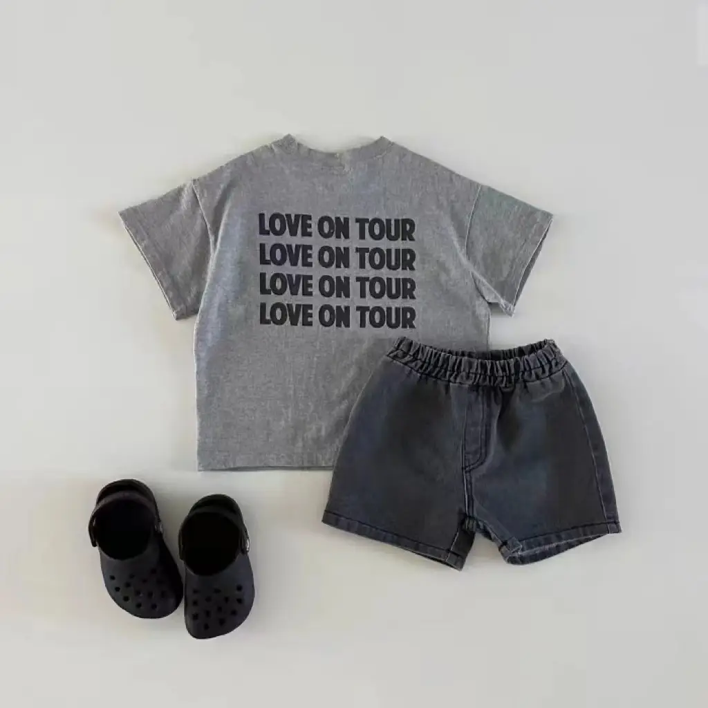 Korean Style Ins Denim Shorts for Girls Toddlers — feature 11