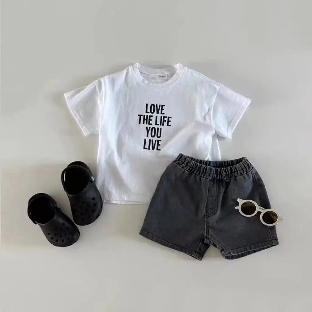 Korean Style Ins Denim Shorts for Girls Toddlers — feature 13