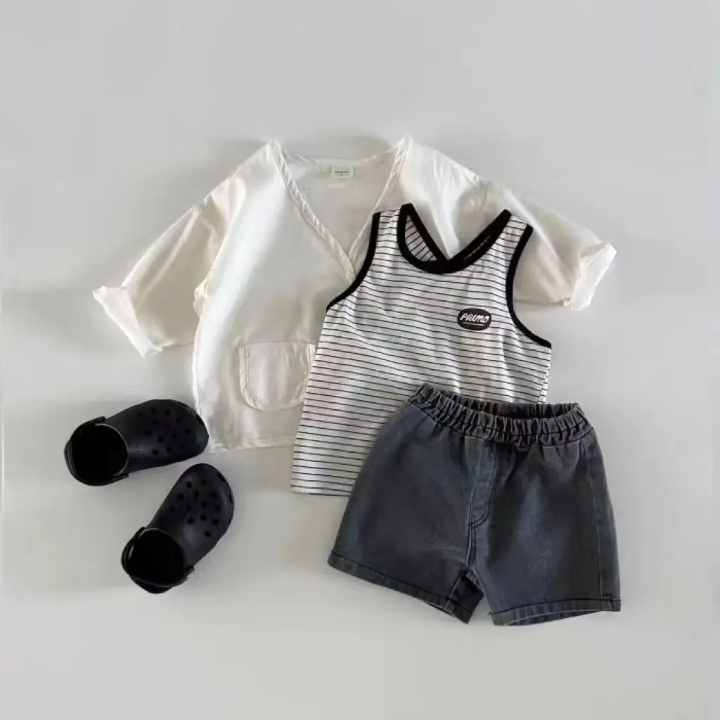 Korean Style Ins Denim Shorts for Girls Toddlers — feature 14