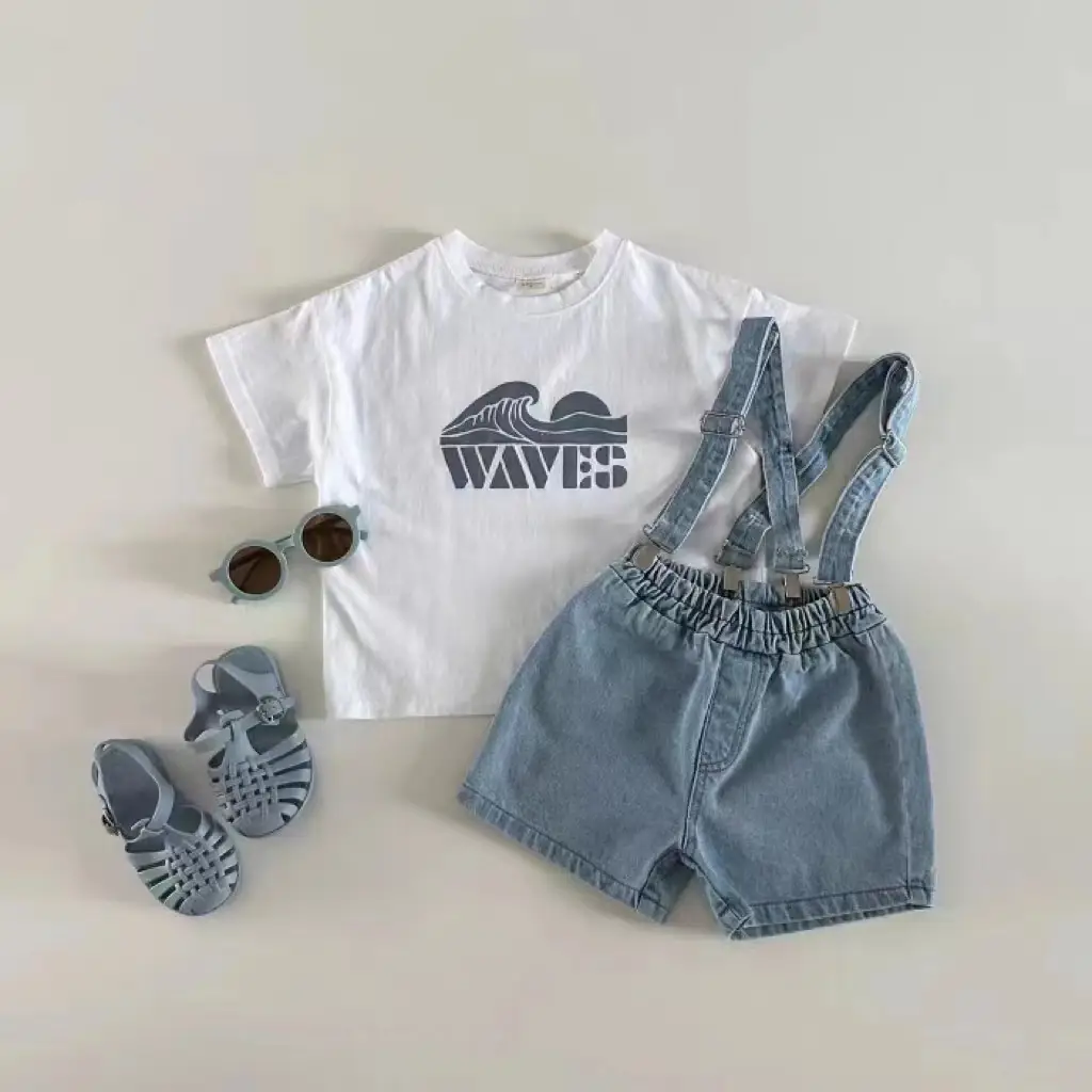 Korean Style Ins Denim Shorts for Girls Toddlers — feature 6