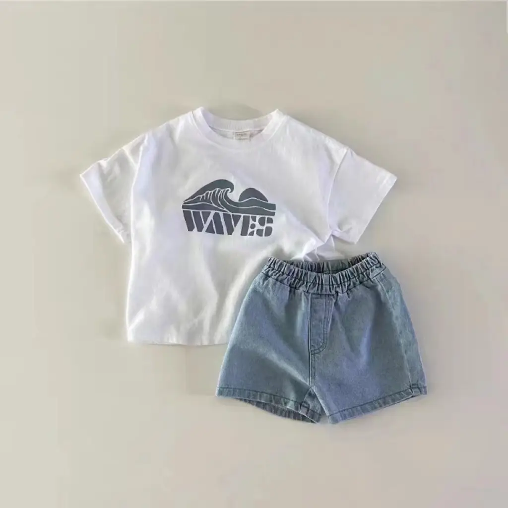 Korean Style Ins Denim Shorts for Girls Toddlers — feature 7