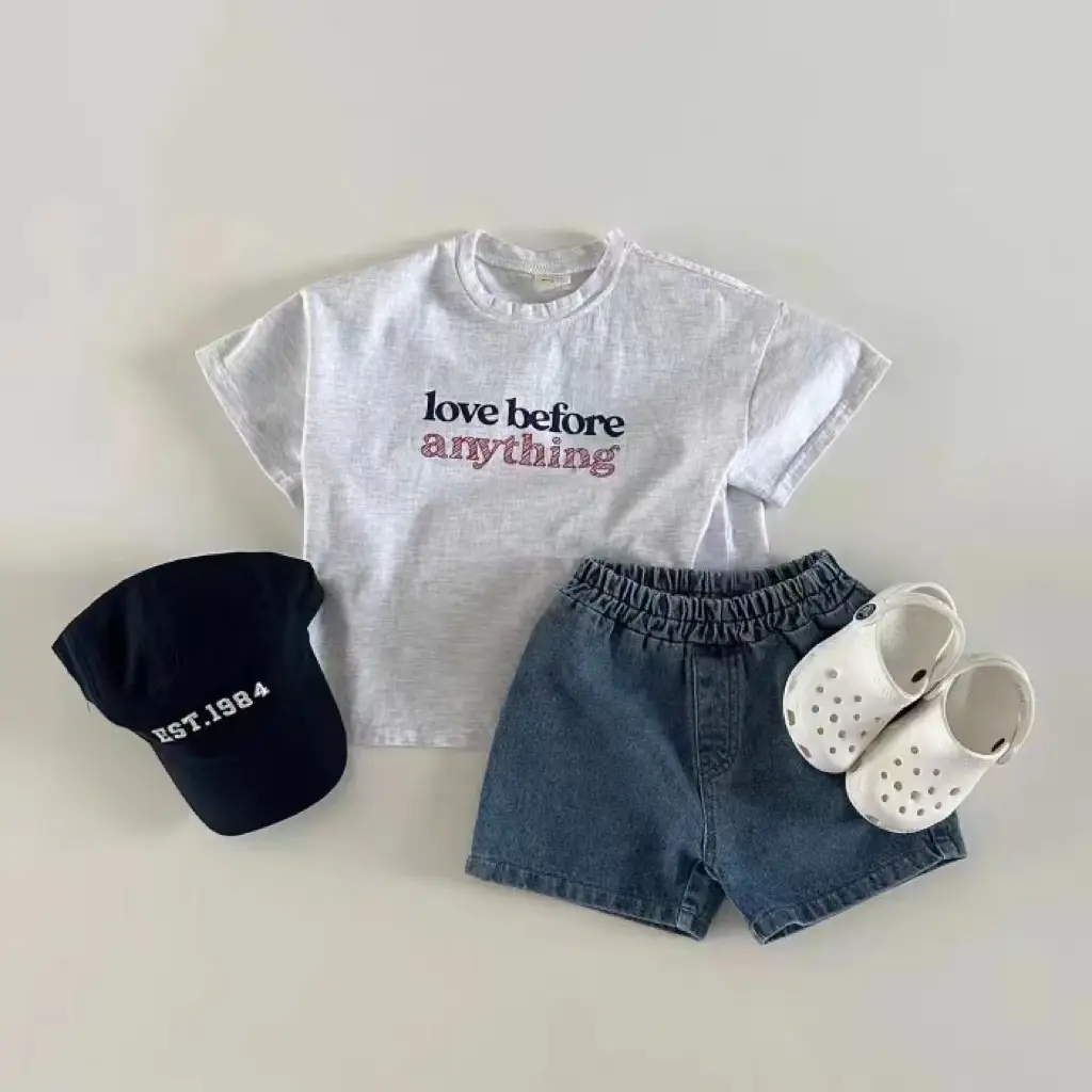 Korean Style Ins Denim Shorts for Girls Toddlers — feature 9