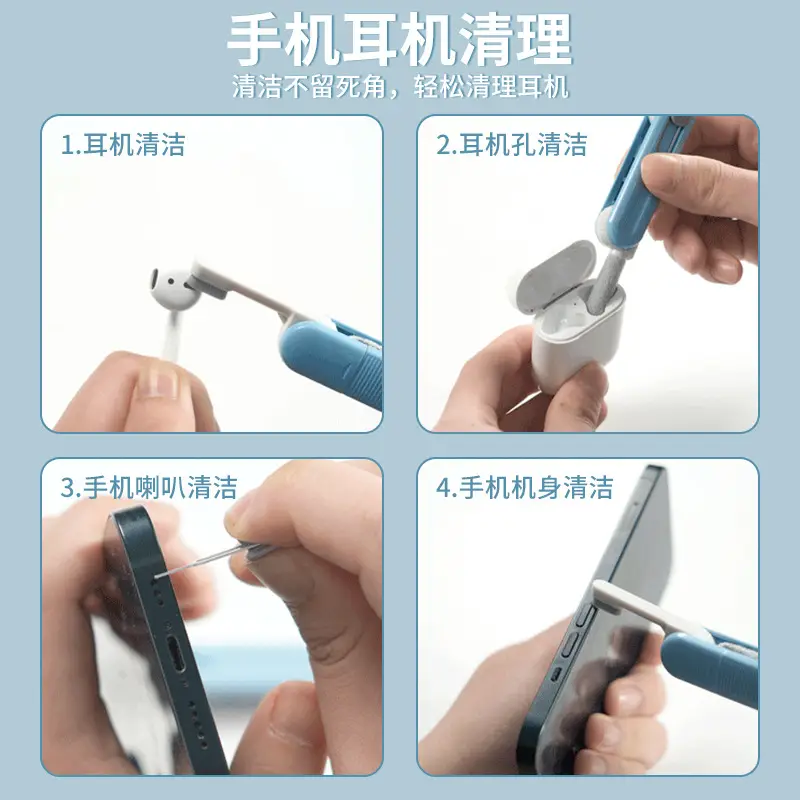 Bluetooth Headphone Cleaning Pen Set for All Types - Image 5