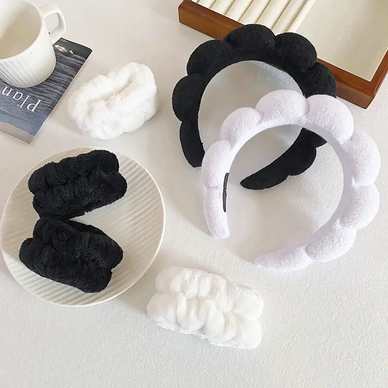 Plush Cloud Twist Hairbands for Women Multi Color - Image 12