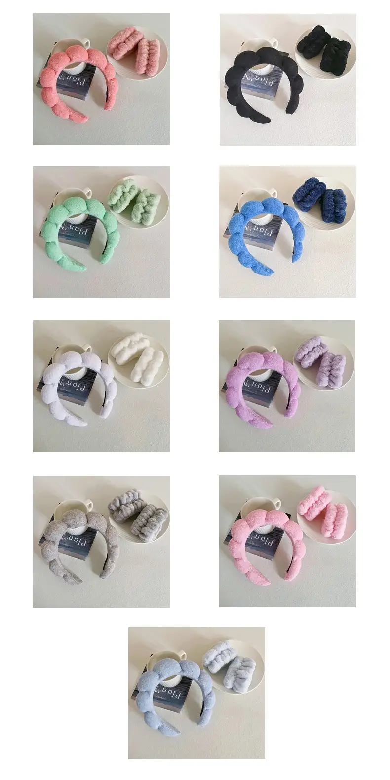 Plush Cloud Twist Hairbands for Women Multi Color — feature 17