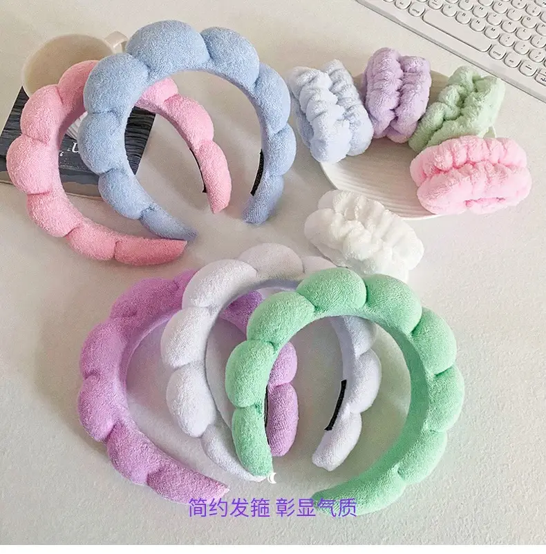 Plush Cloud Twist Hairbands for Women Multi Color — feature 2