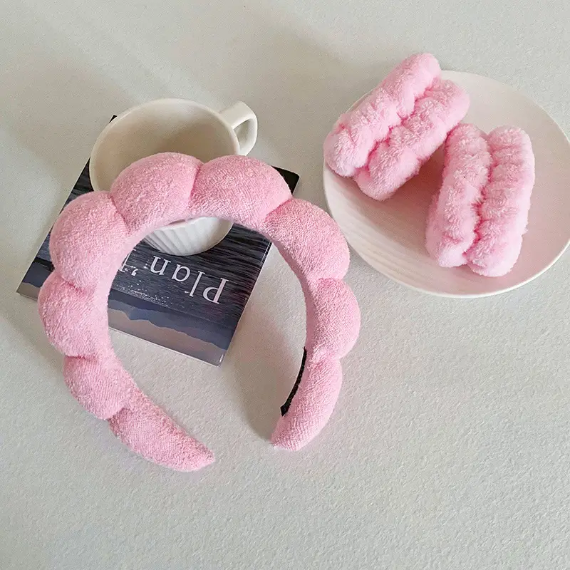 Plush Cloud Twist Hairbands for Women Multi Color - Image 2