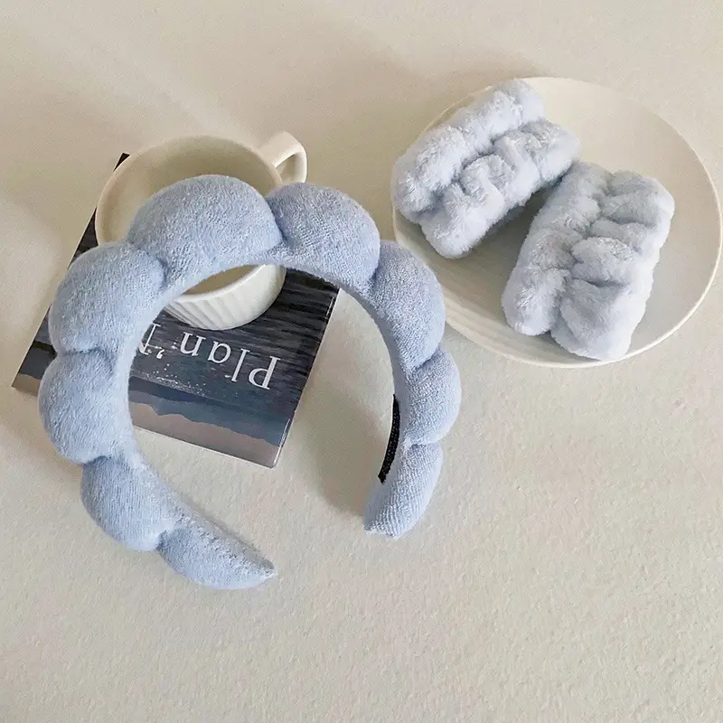 Plush Cloud Twist Hairbands for Women Multi Color - Image 3