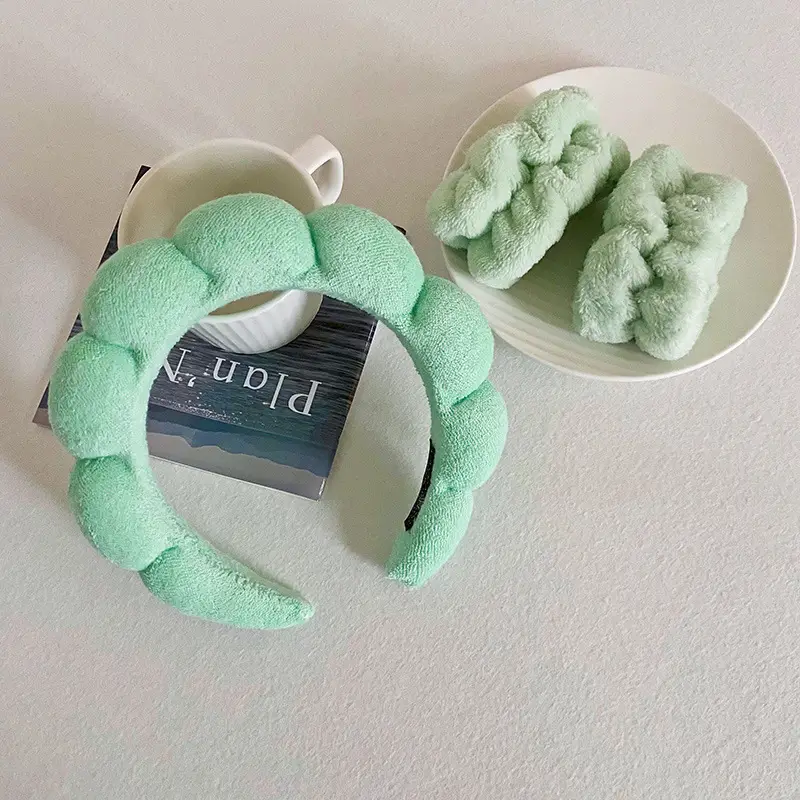 Plush Cloud Twist Hairbands for Women Multi Color - Image 6