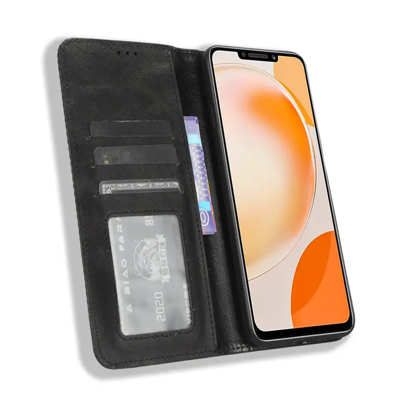 Huawei Enjoy 60X Mobile Phone Leather Case Magnetic Suction Flip Plug Card Maiman 20 - Image 7