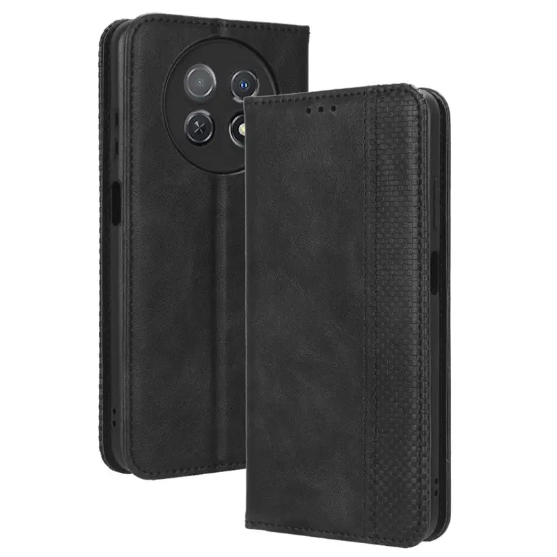 Huawei Enjoy 60X Mobile Phone Leather Case Magnetic Suction Flip Plug Card Maiman 20 - Image 9