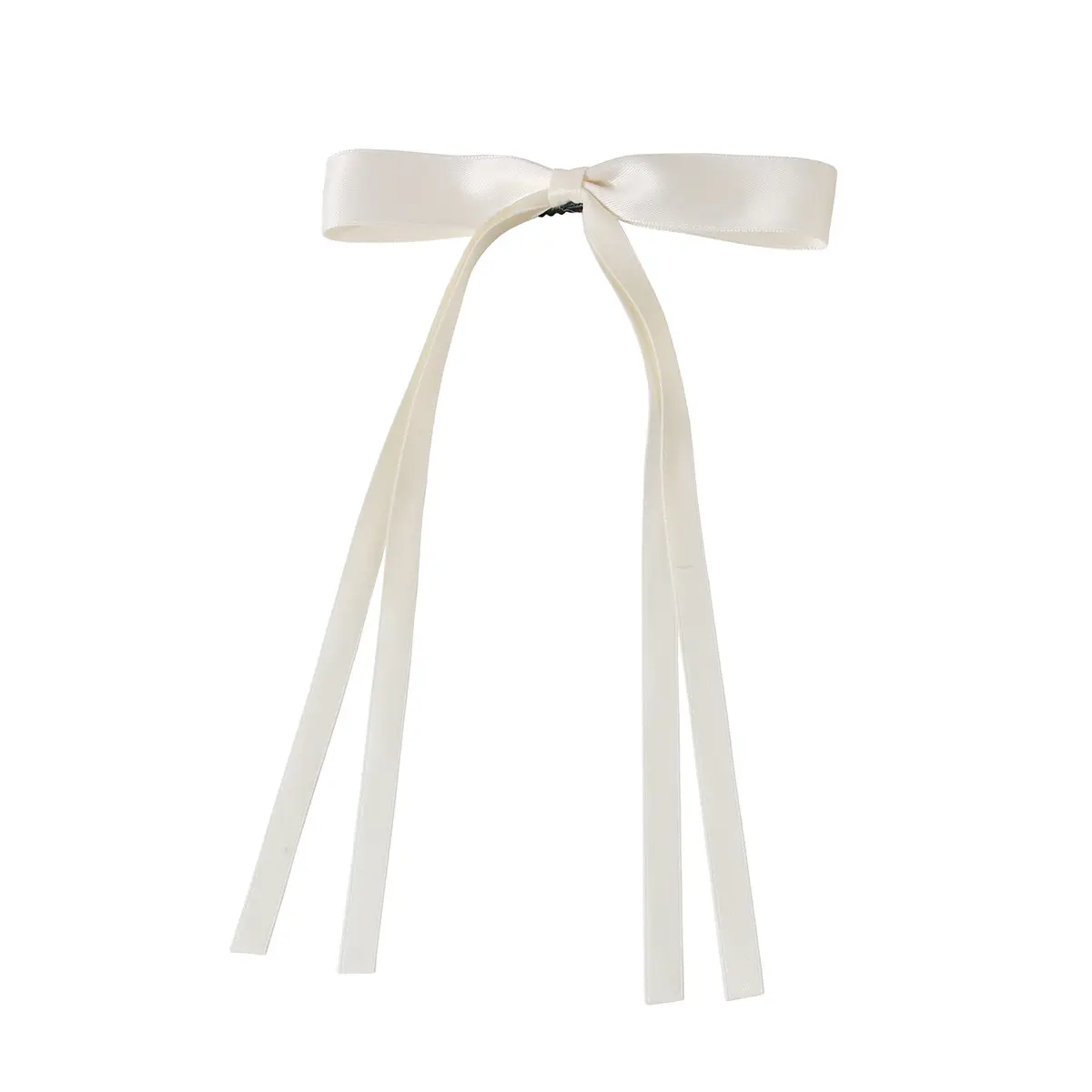 Red Large Bow Hairpin Back for Women