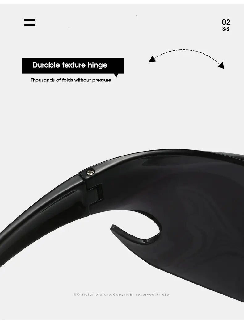 Orange Reflective Cycling Sunglasses for Men β feature 16