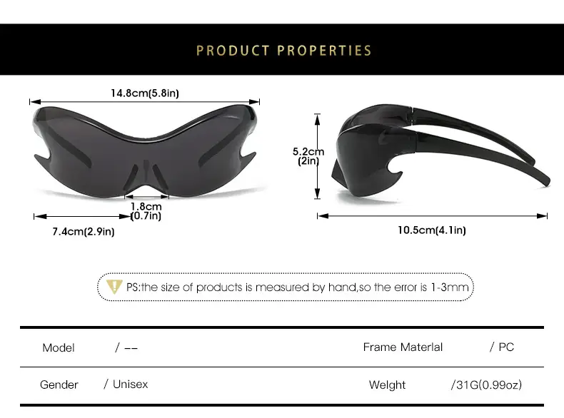 Orange Reflective Cycling Sunglasses for Men β feature 5