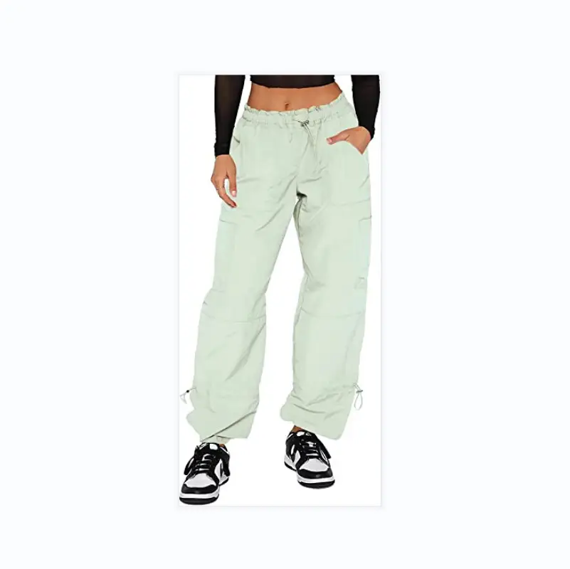 2023 Loose Fitting Multi-Pocket Work Pants Beige - Image 11