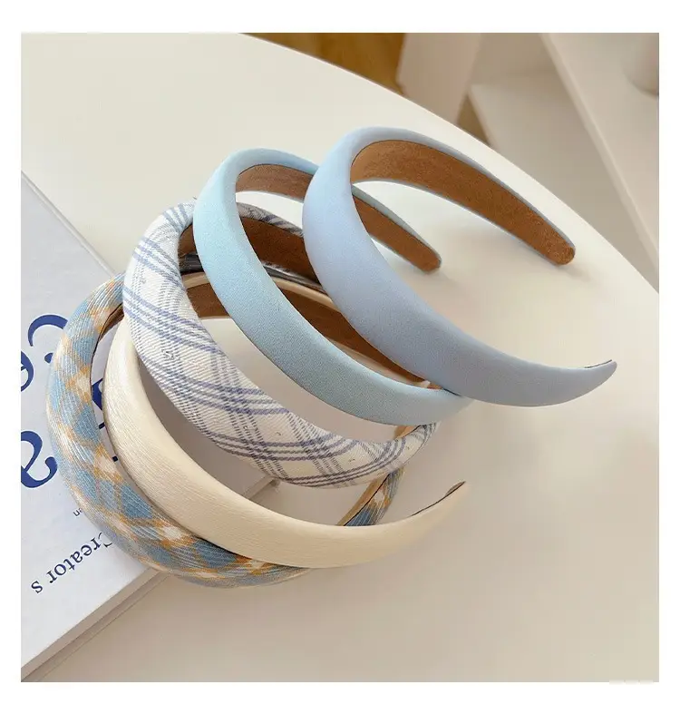 Blue Plaid Hair Band for Women 2023 — feature 11