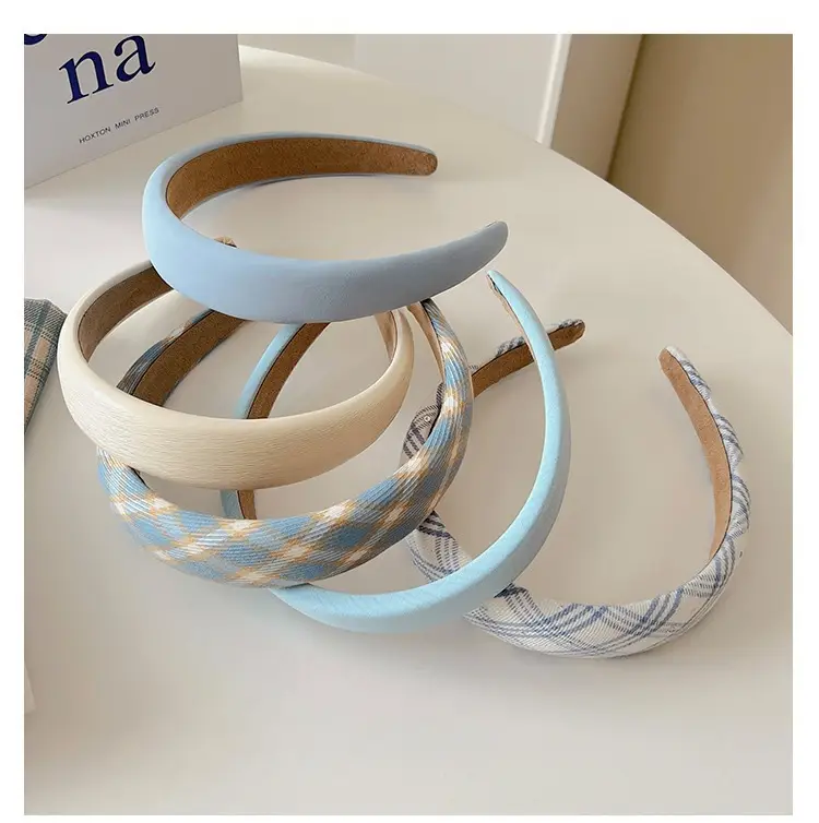 Blue Plaid Hair Band for Women 2023 — feature 6