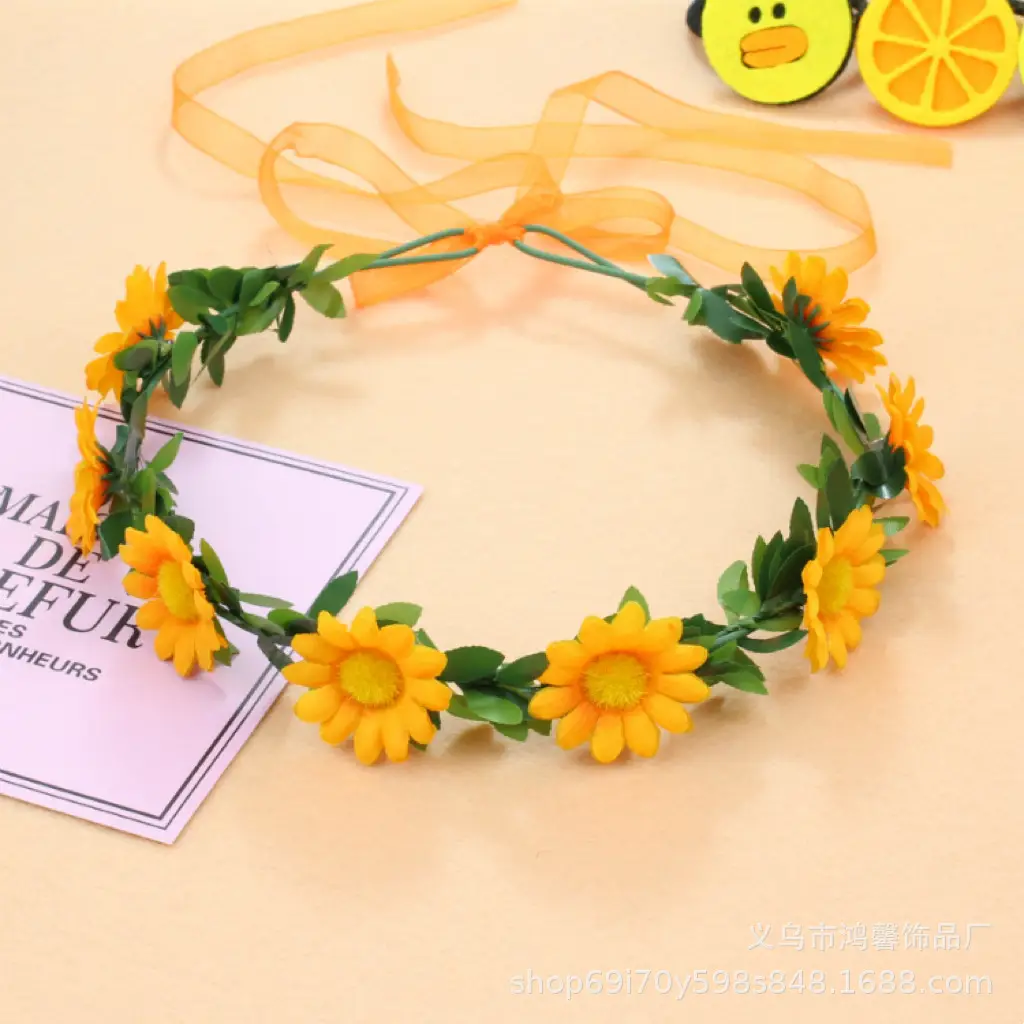 Pink Floral Hairband for Girls & Women — feature 13