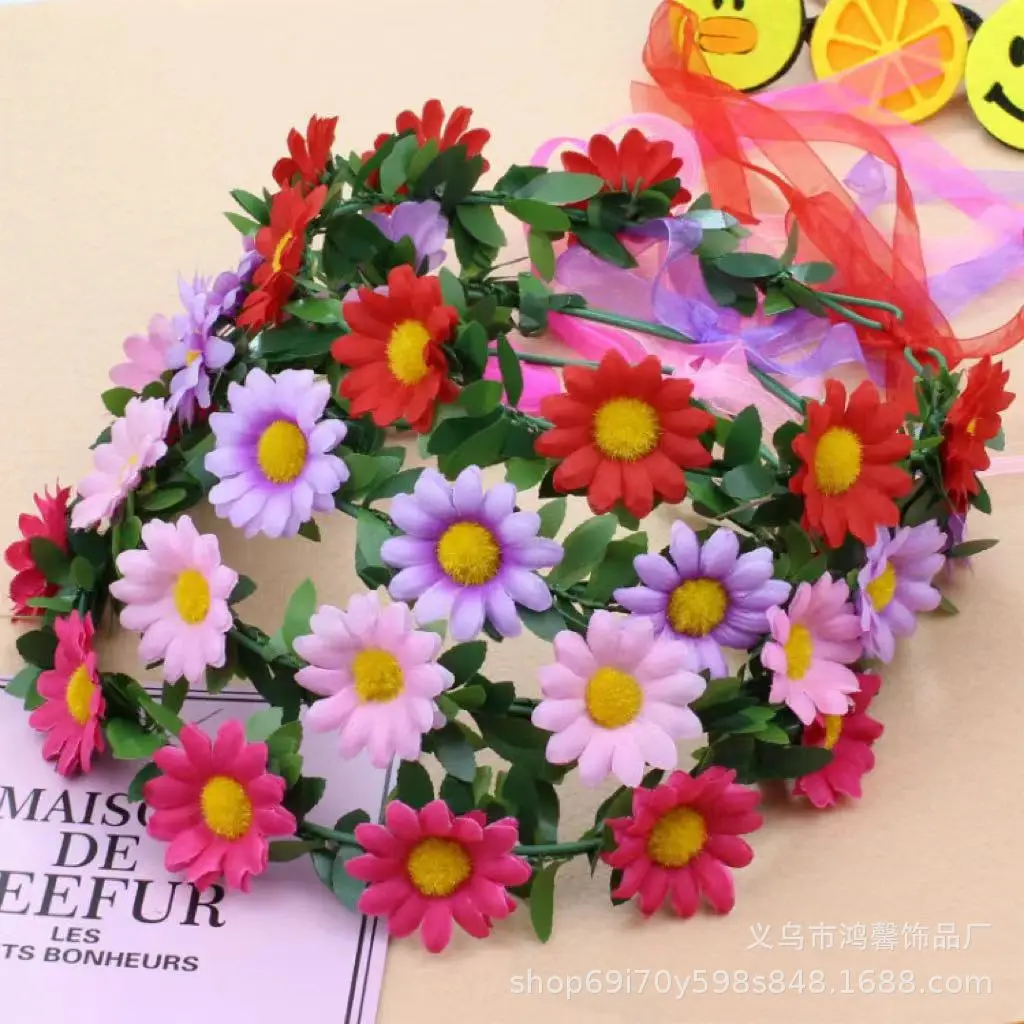Pink Floral Hairband for Girls & Women — feature 4