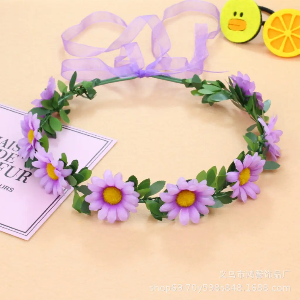 Pink Floral Hairband for Girls & Women — feature 6