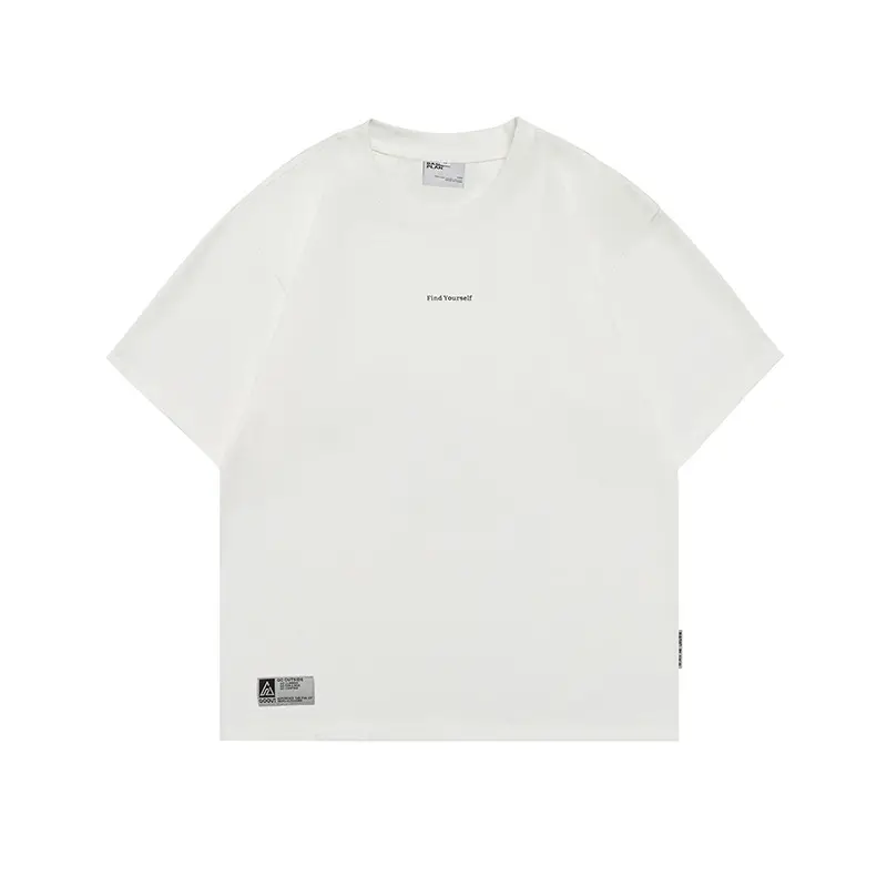Men's Olive Green Retro Round Neck T-Shirt