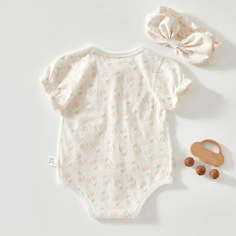 Baby's Yellow Printed Fleece Wrap Set with Hat & Shoes - Image 4