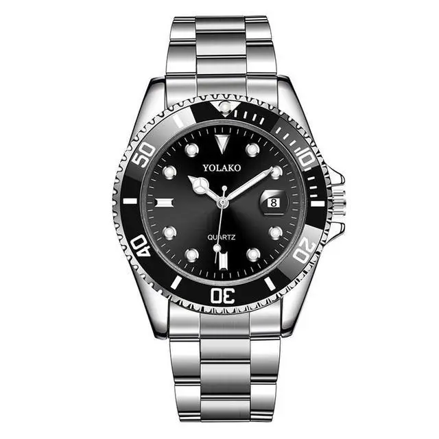 Yolao Green Dial Men's Quartz Watch with Calendar — feature 9