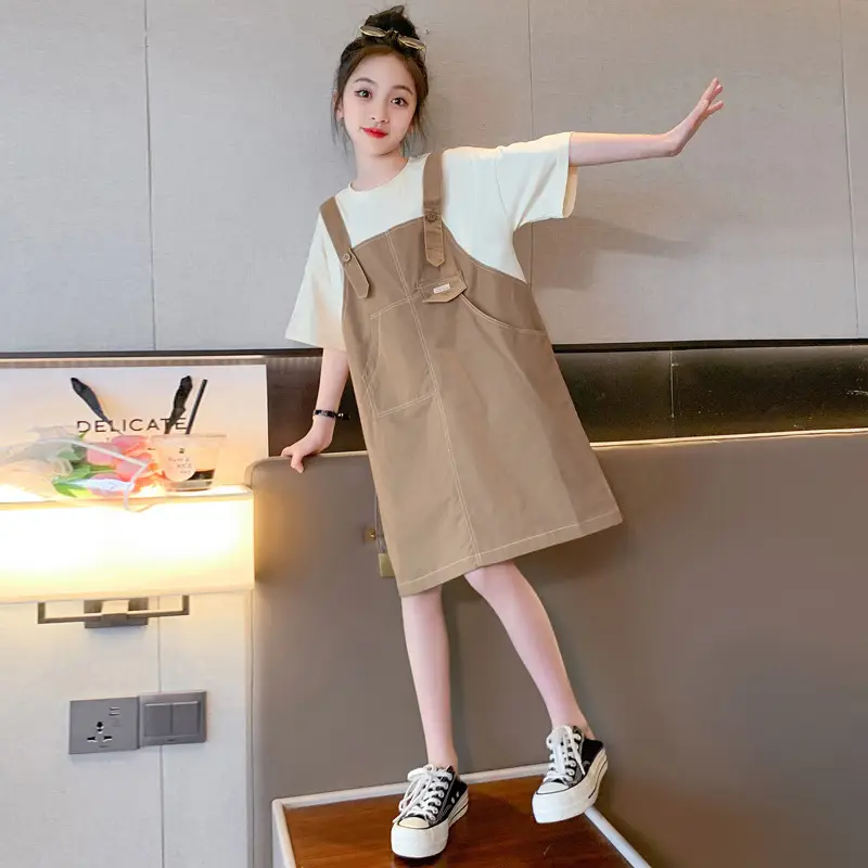 Girls Cotton Over-the-Foot Skirts Summer 2025 - Image 5
