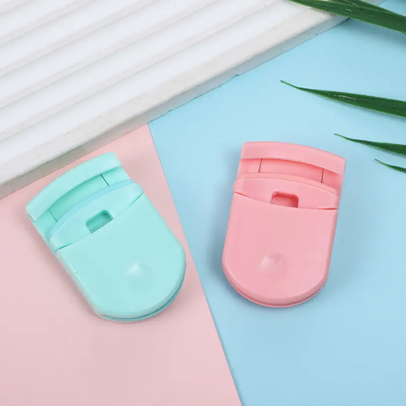Portable Eyelash Curler Pink & Mint Design
