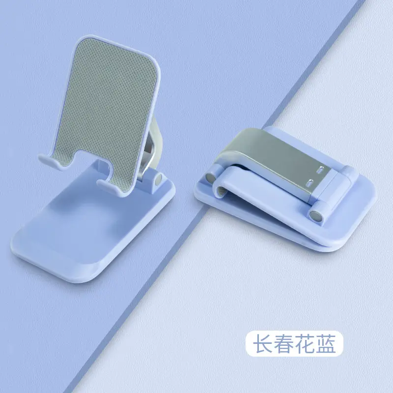 Retractable Mobile Phone Stand Silver Desk Holder - Image 4