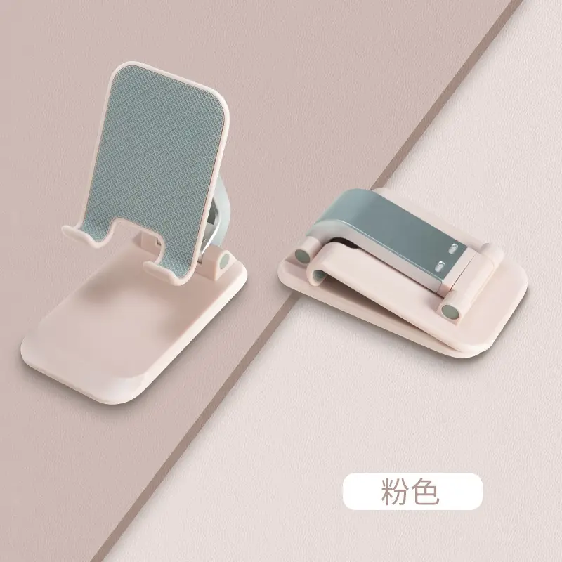 Retractable Mobile Phone Stand Silver Desk Holder - Image 5