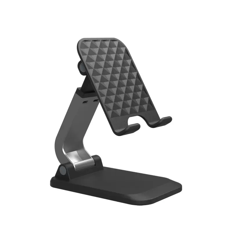 Retractable Mobile Phone Stand Silver Desk Holder - Image 7