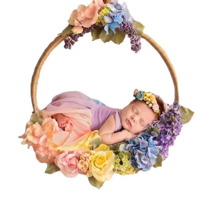 Newborn Photography Dress Full Moon Hundred Days Baby Suit - Image 6
