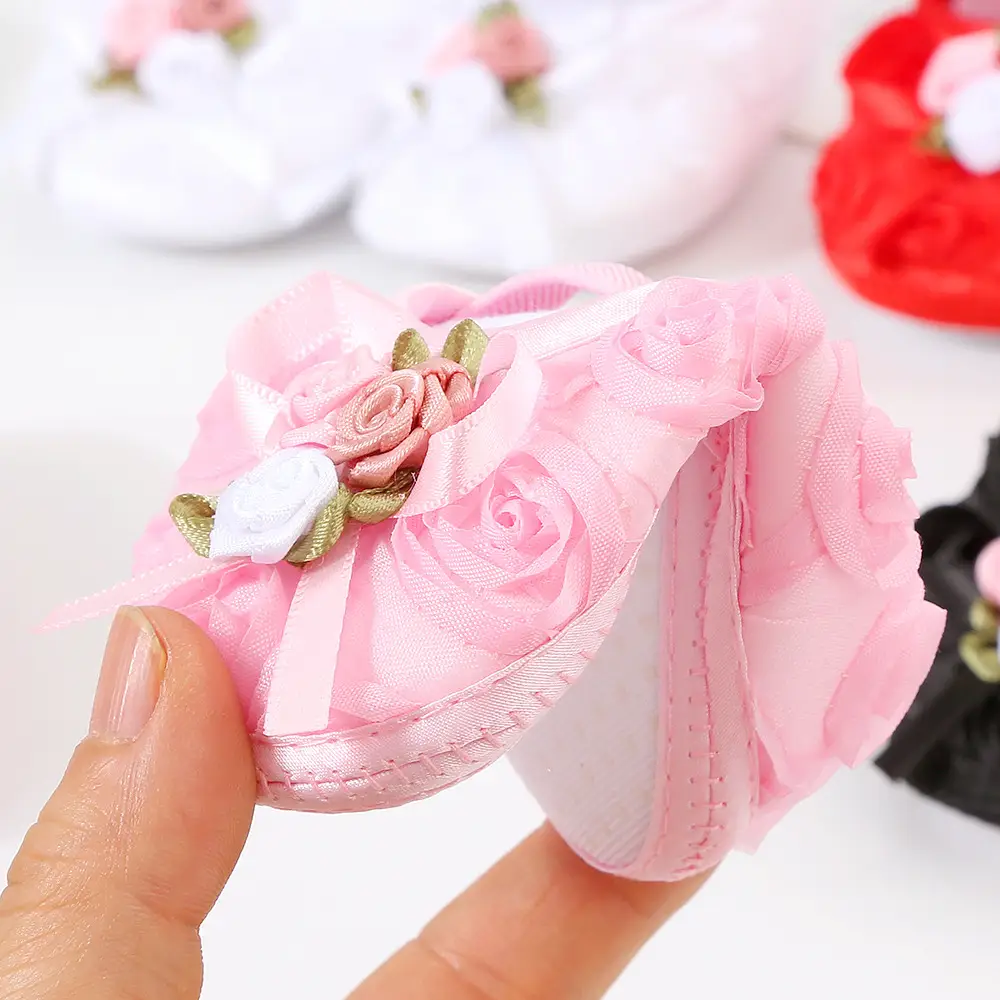 2023 New Spring, Summer and Autumn Baby Shoes 0-1 Years Old Soft Soled Princess Shoes 2-5-7-10 Months Newborn Baby Toddler Shoes — feature 18