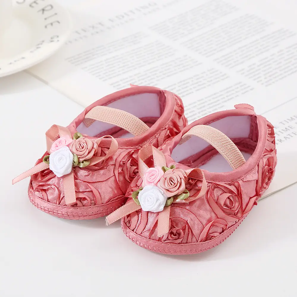 2023 New Spring, Summer and Autumn Baby Shoes 0-1 Years Old Soft Soled Princess Shoes 2-5-7-10 Months Newborn Baby Toddler Shoes — feature 6