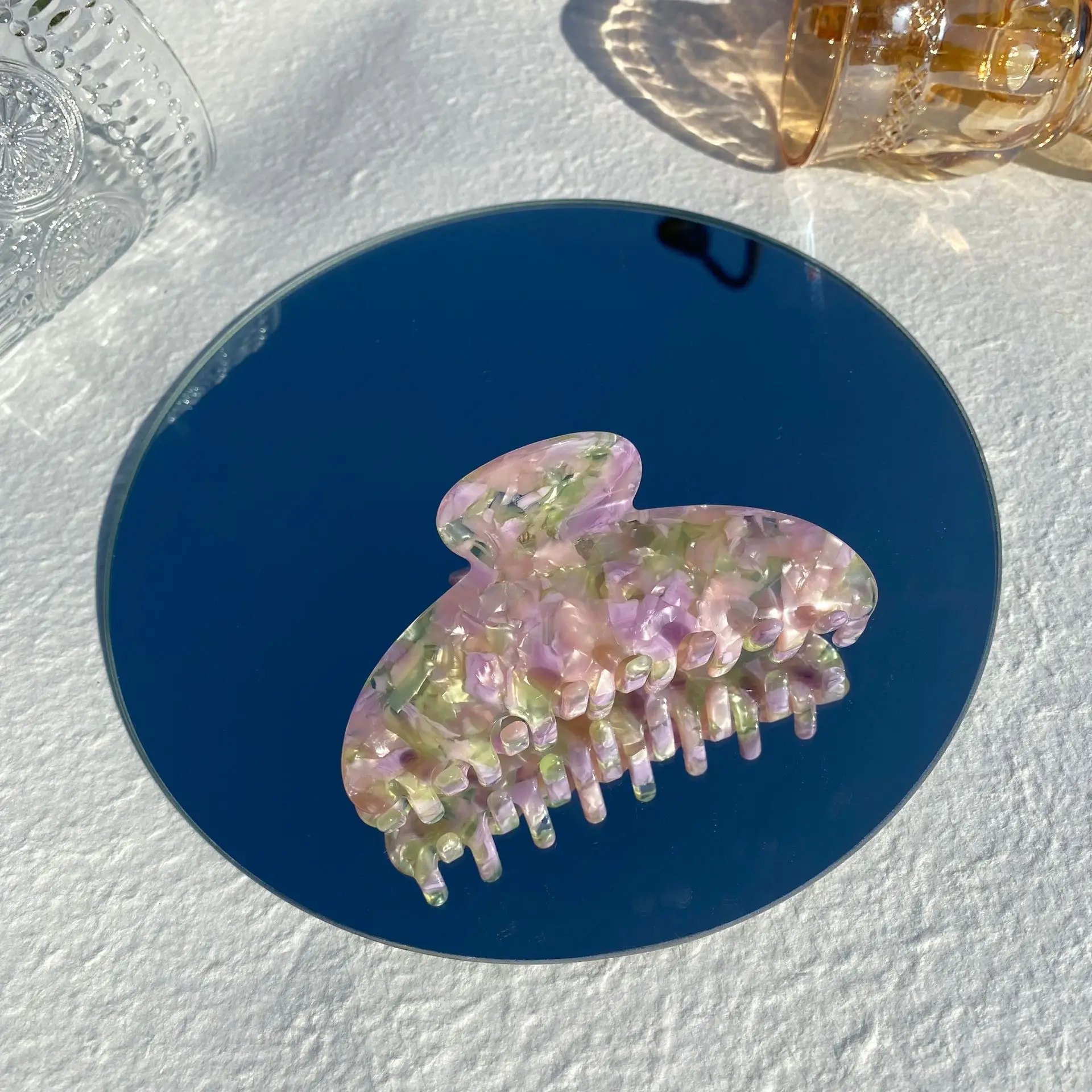 Women Hair Pin Blue Color Candy Hair Pin - Image 9