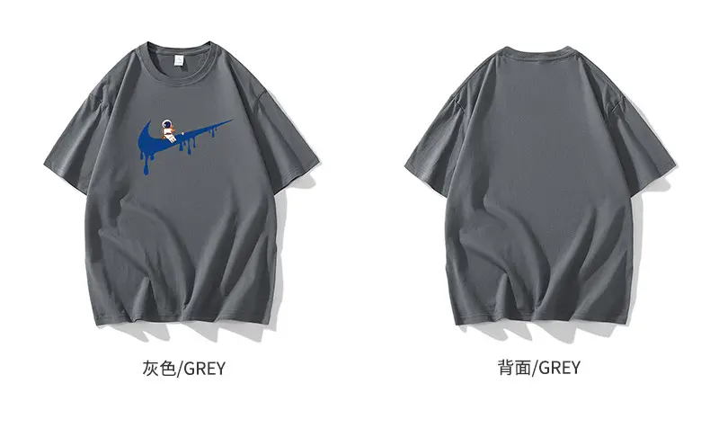 NASA Navy Blue Tide Brand T-Shirt for Men Women — feature 9